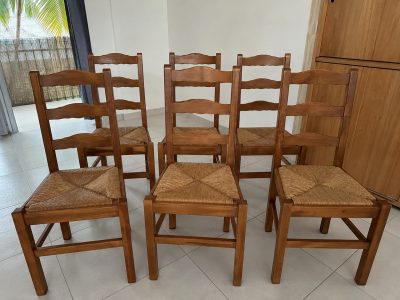 Lot de 6 chaises